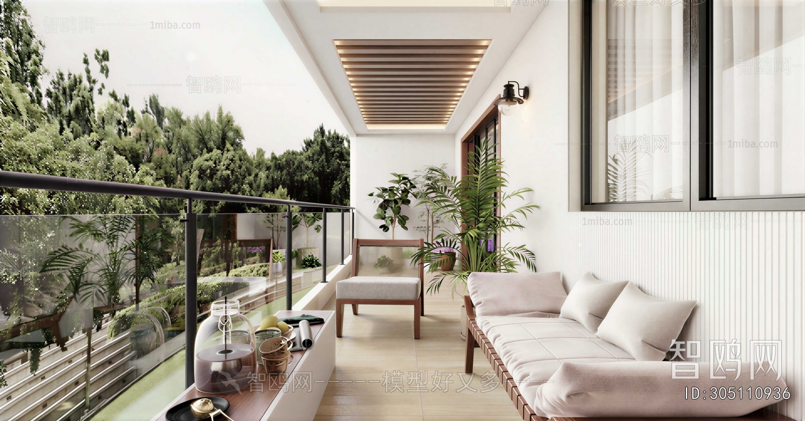 Modern Leisure Balcony