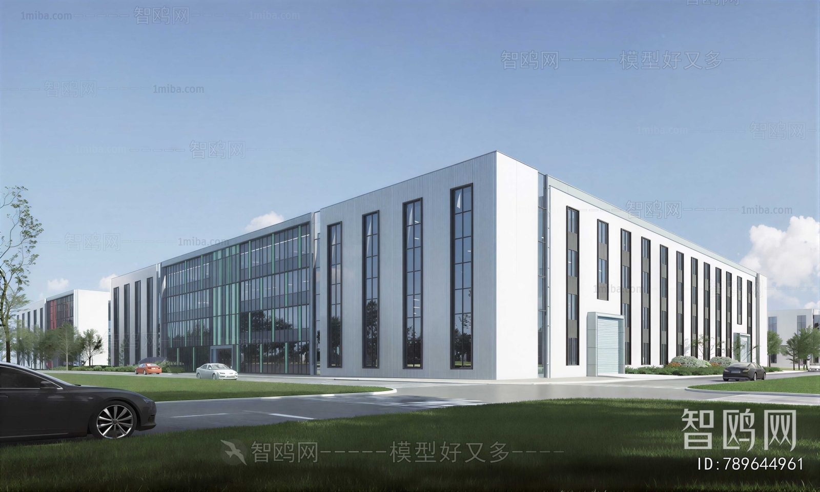 Modern School Building