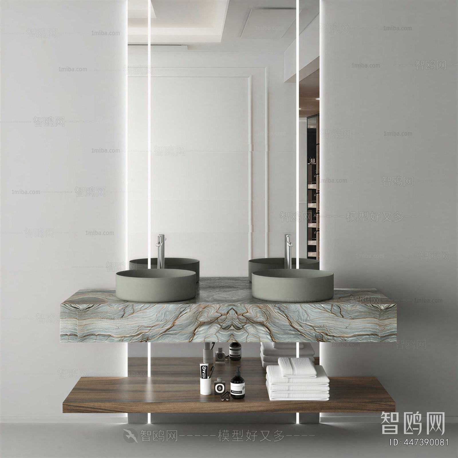 Modern Bathroom Cabinet