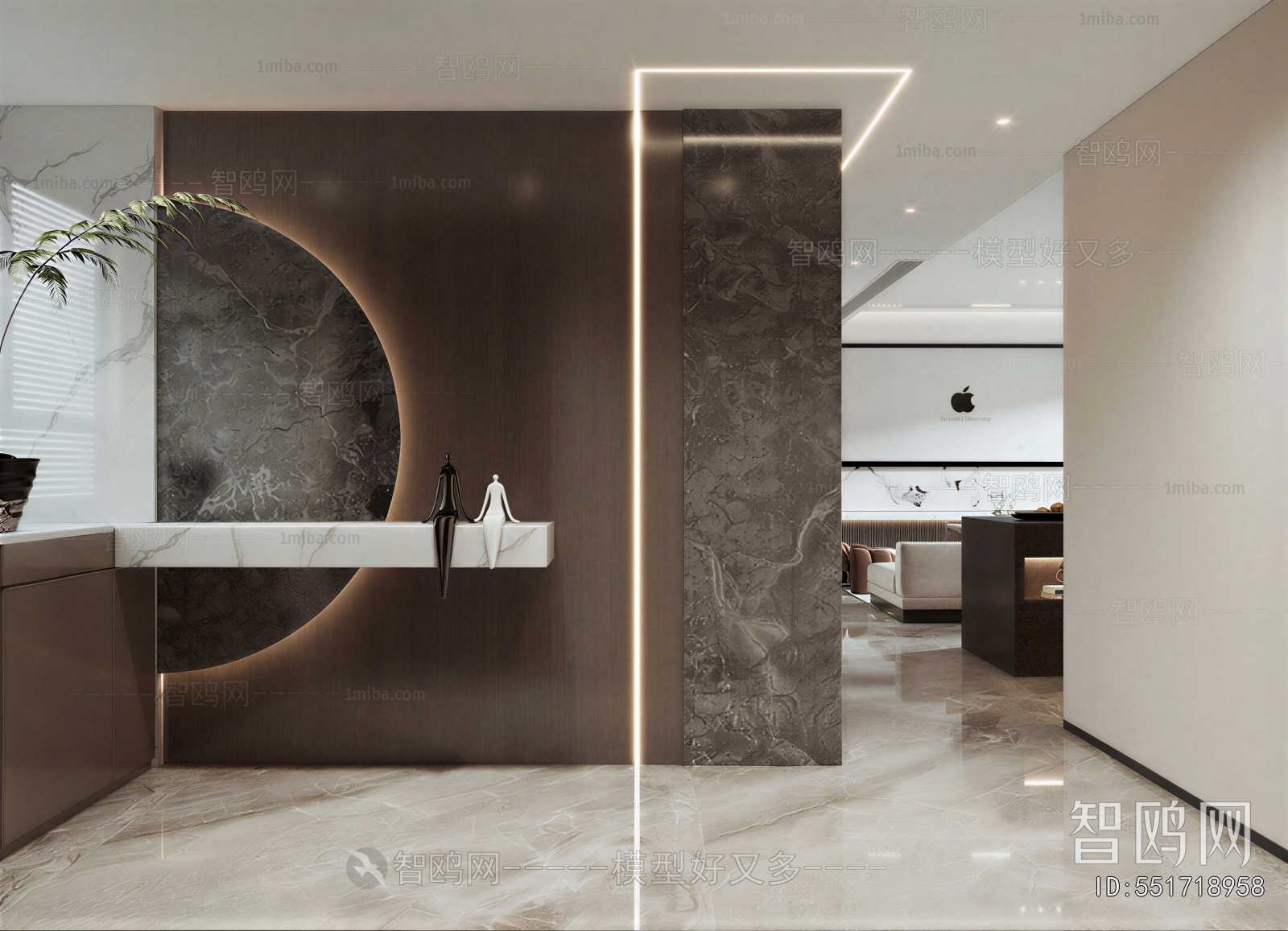 Modern Hallway