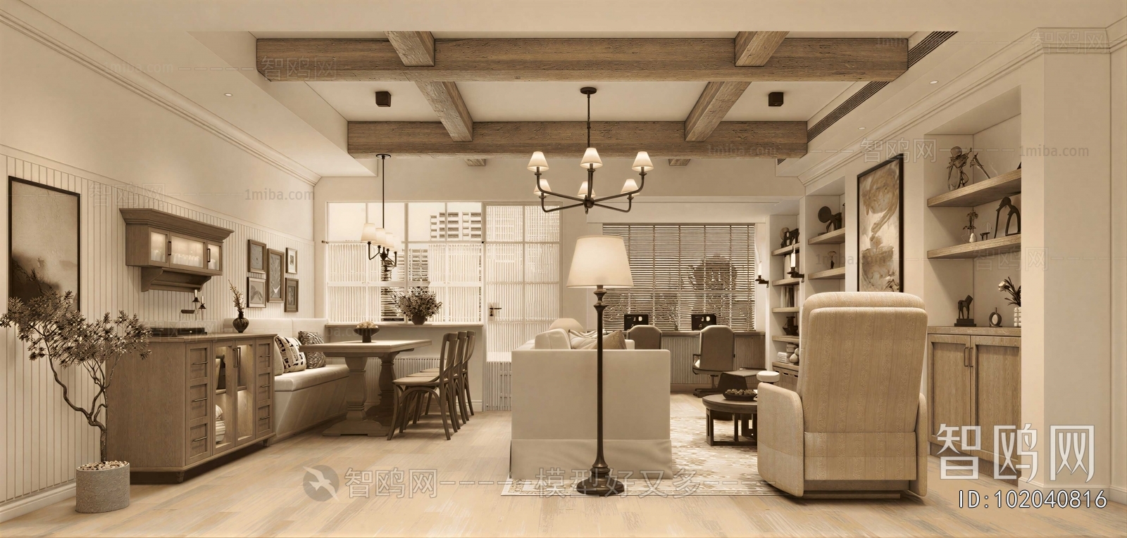 Retro Style A Living Room