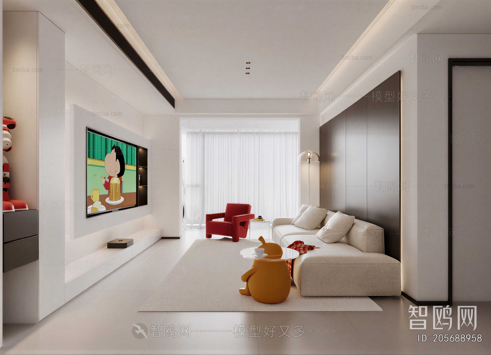 Modern A Living Room