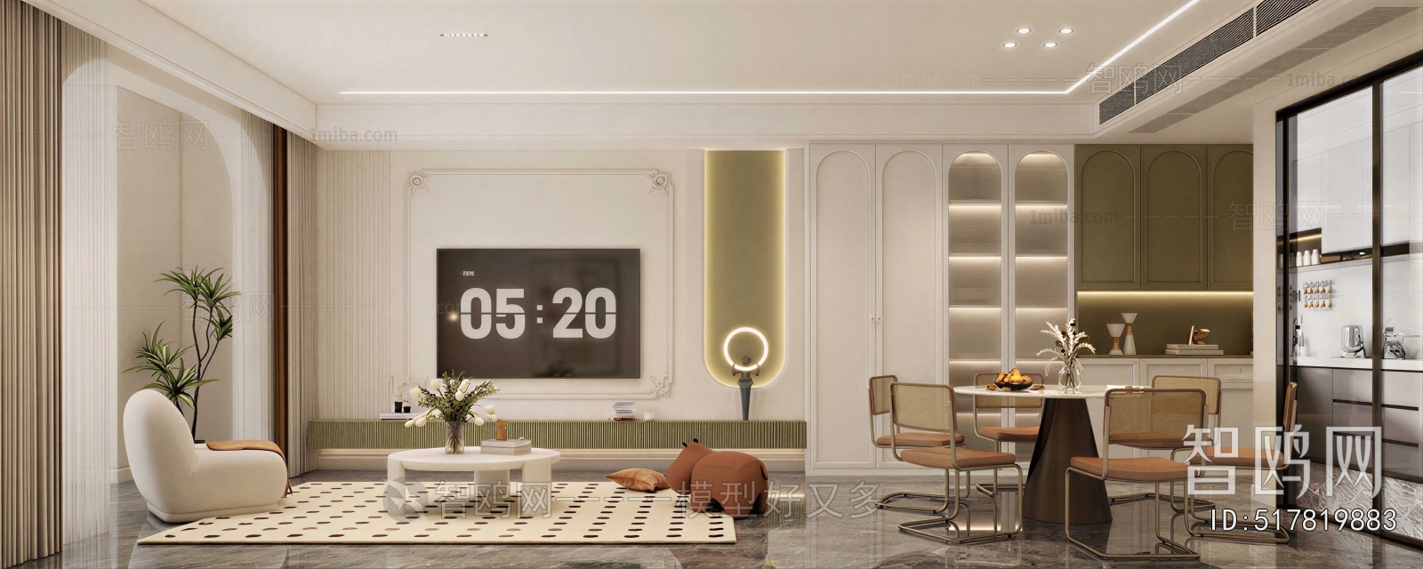 Modern A Living Room
