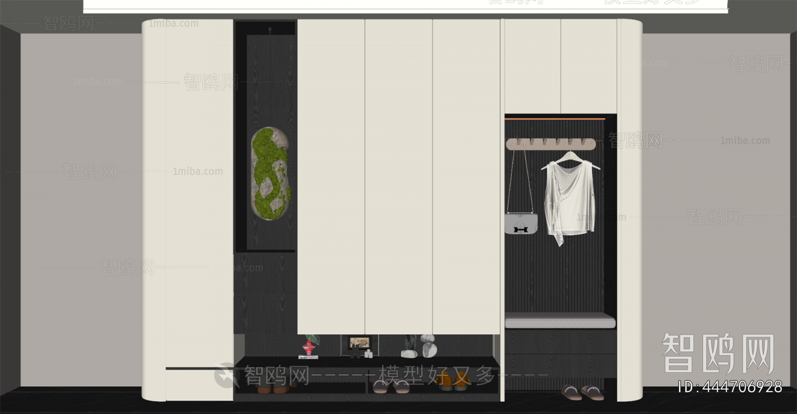 Modern Shoe Cabinet