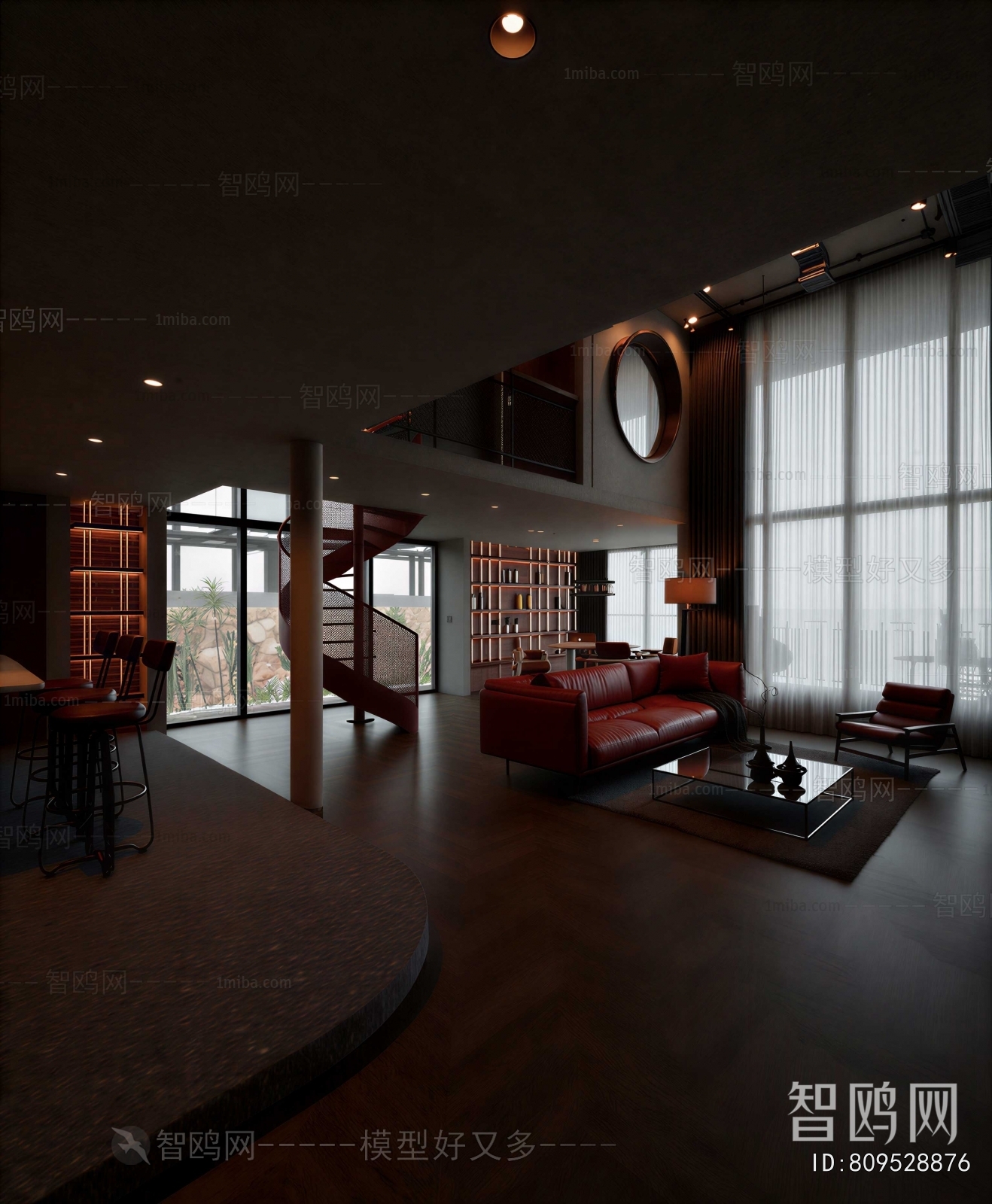 Industrial Style A Living Room