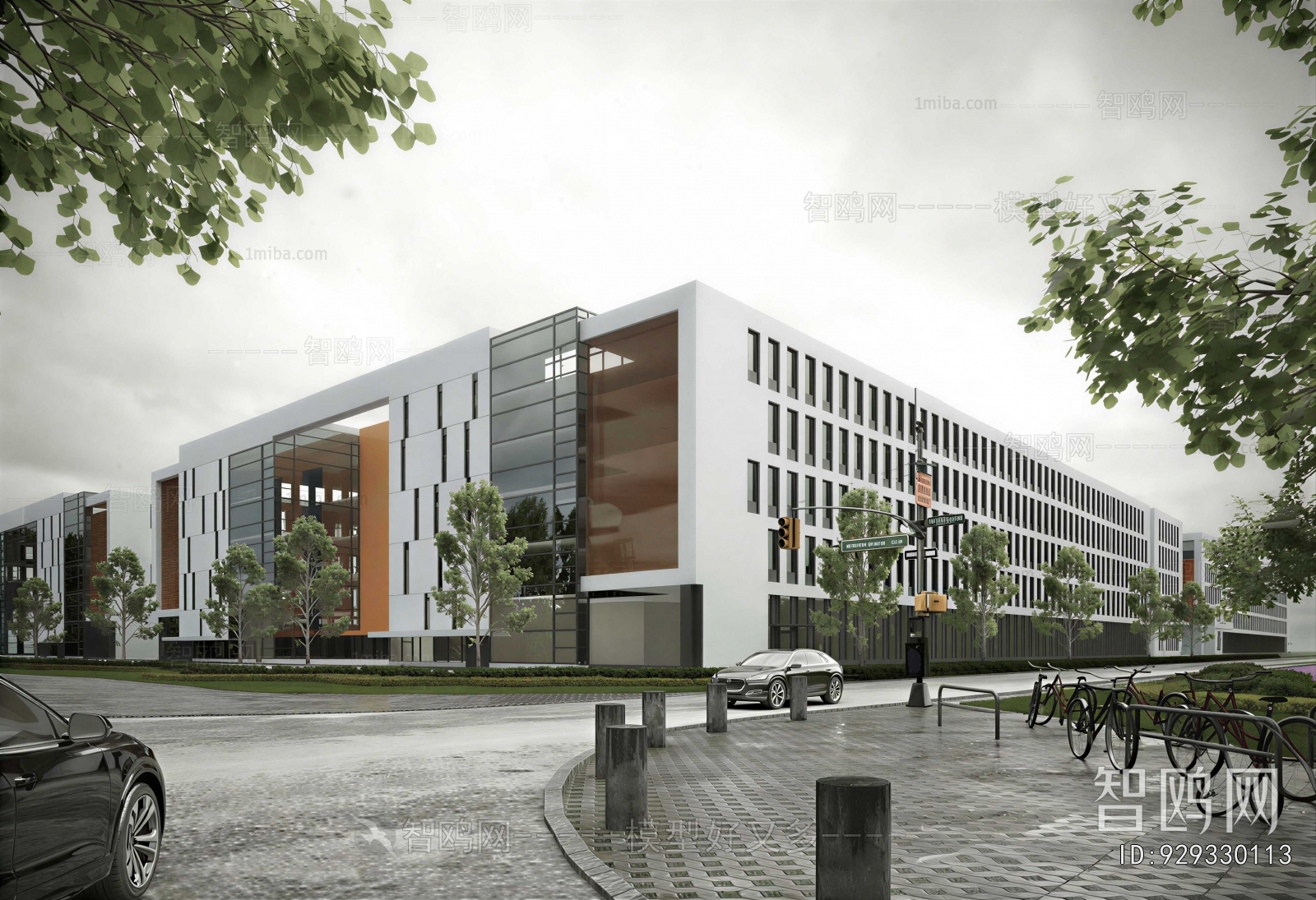 Modern Building Appearance