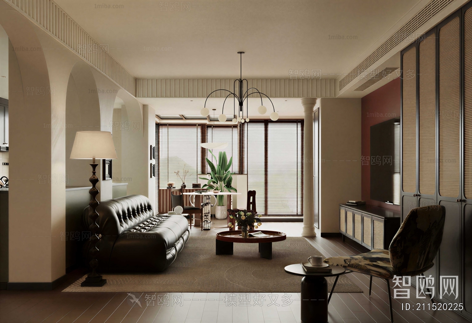 French Style A Living Room