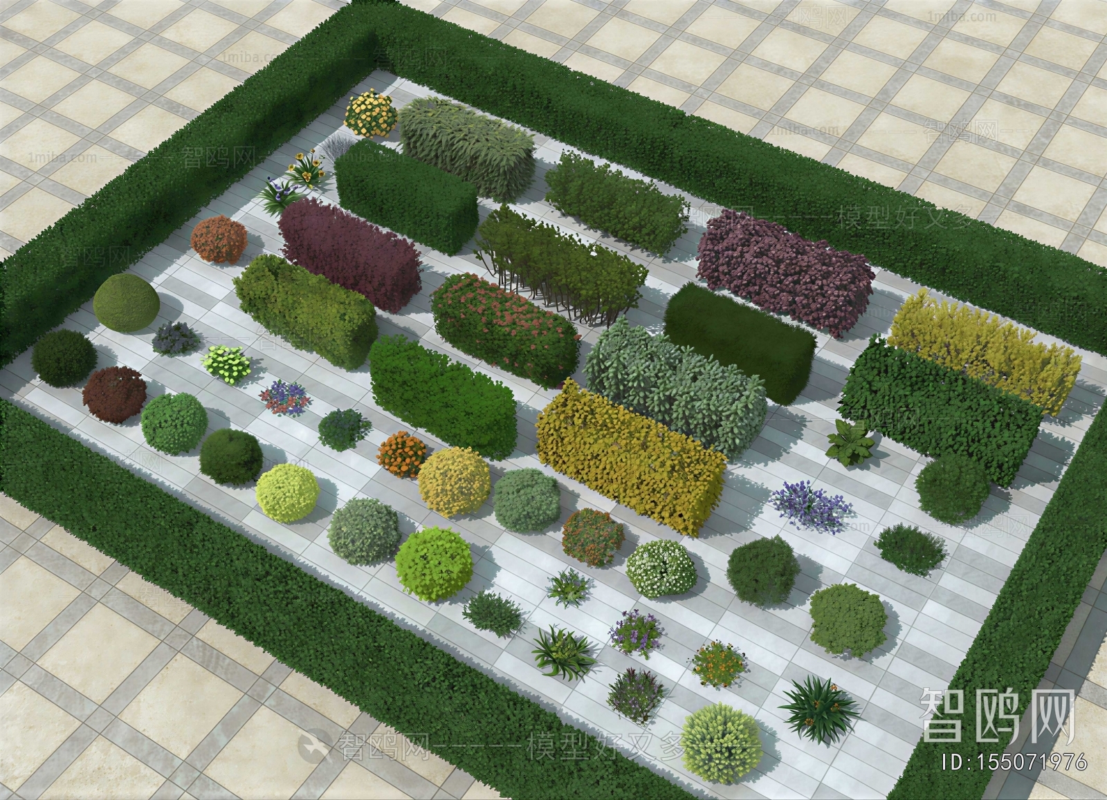 Modern Shrubbery
