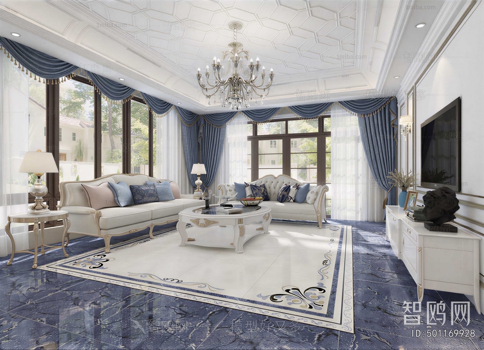 European Style A Living Room