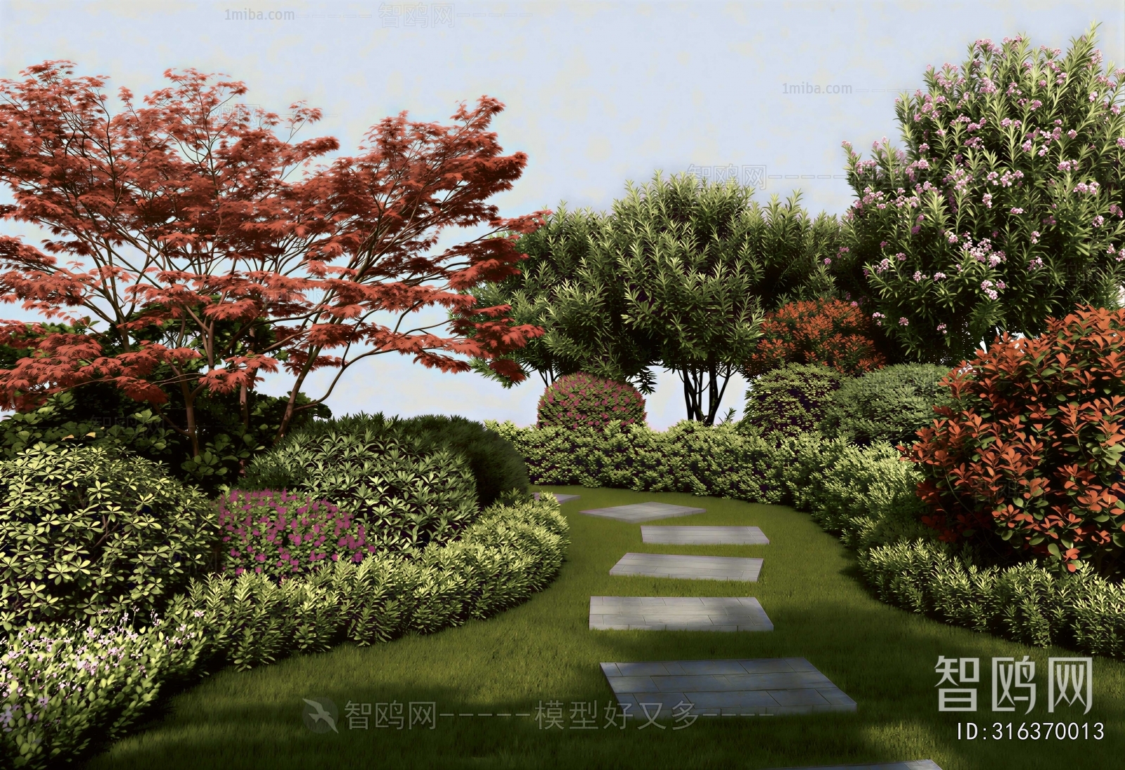 Modern Park Landscape