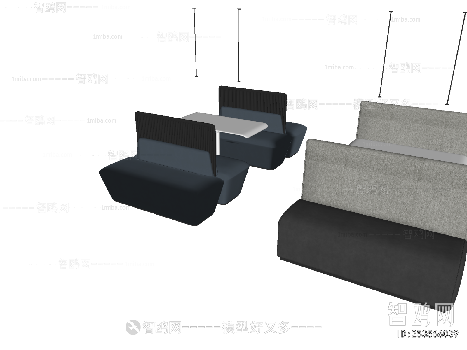 Modern Card Seat Sofa