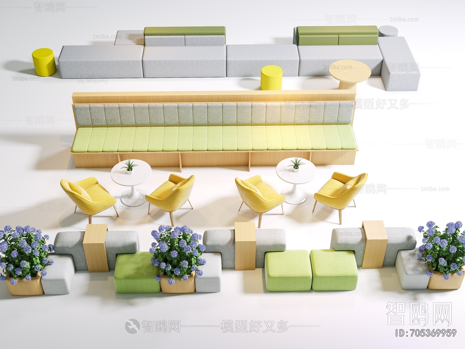 Modern Card Seat Sofa