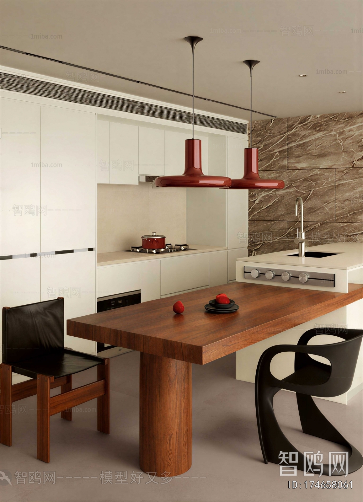 Modern Open Kitchen