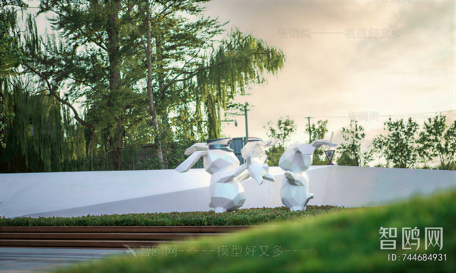 Modern Sculpture Sketch