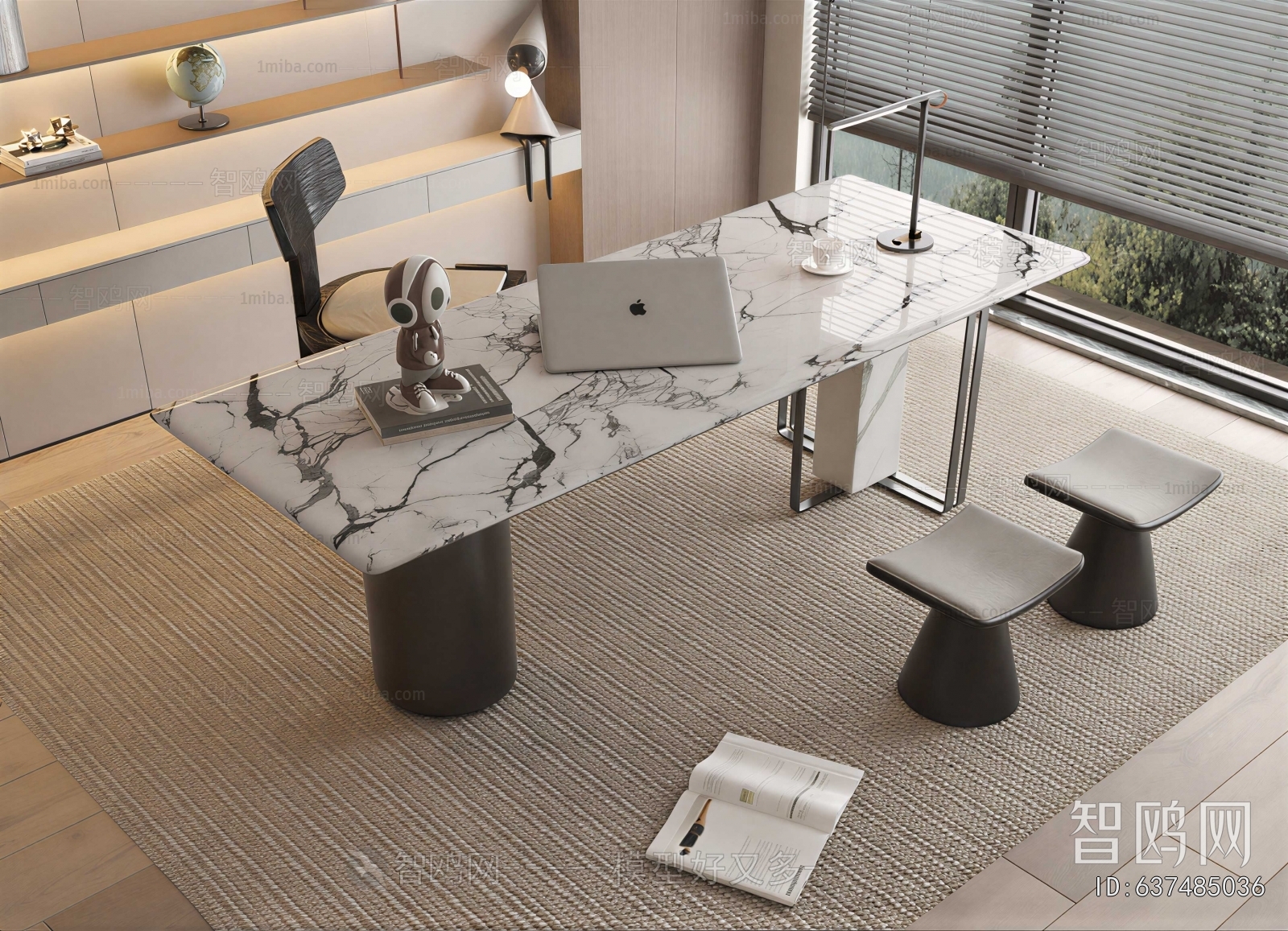 Modern Computer Desk And Chair