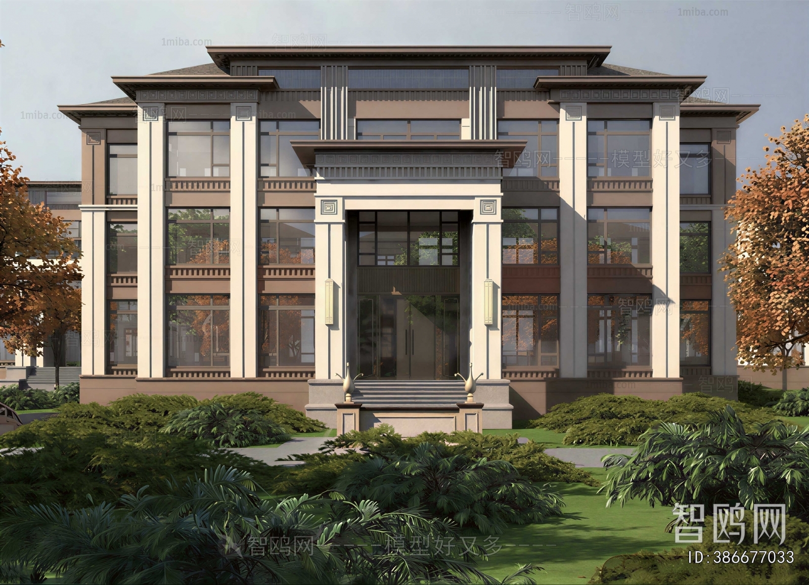New Chinese Style Detached Villa