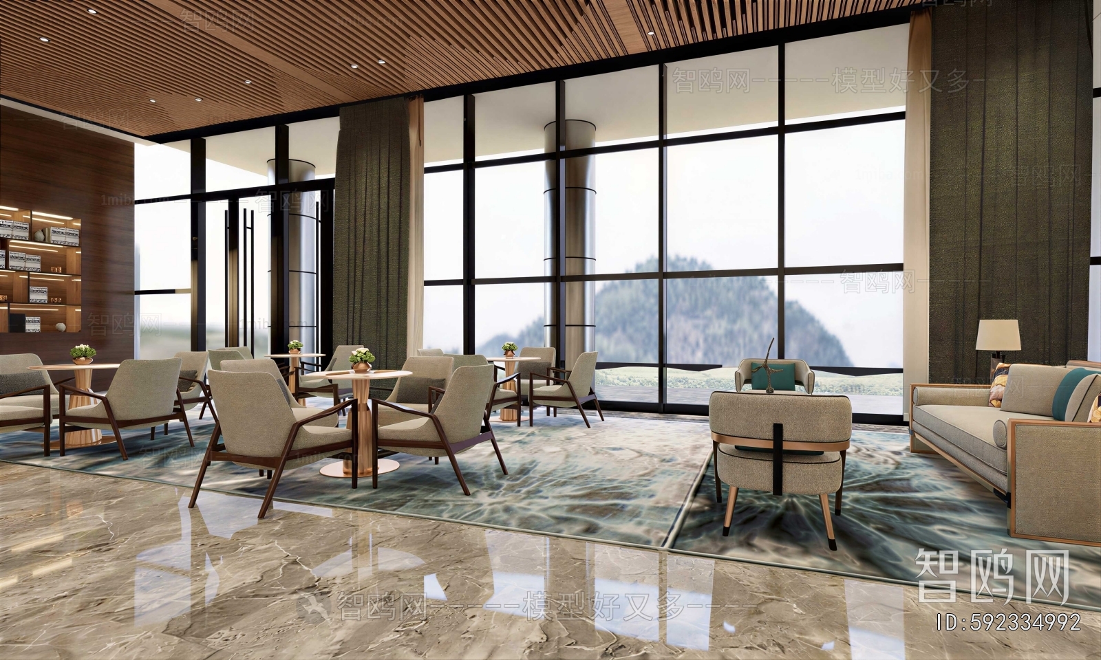 New Chinese Style Negotiation Area