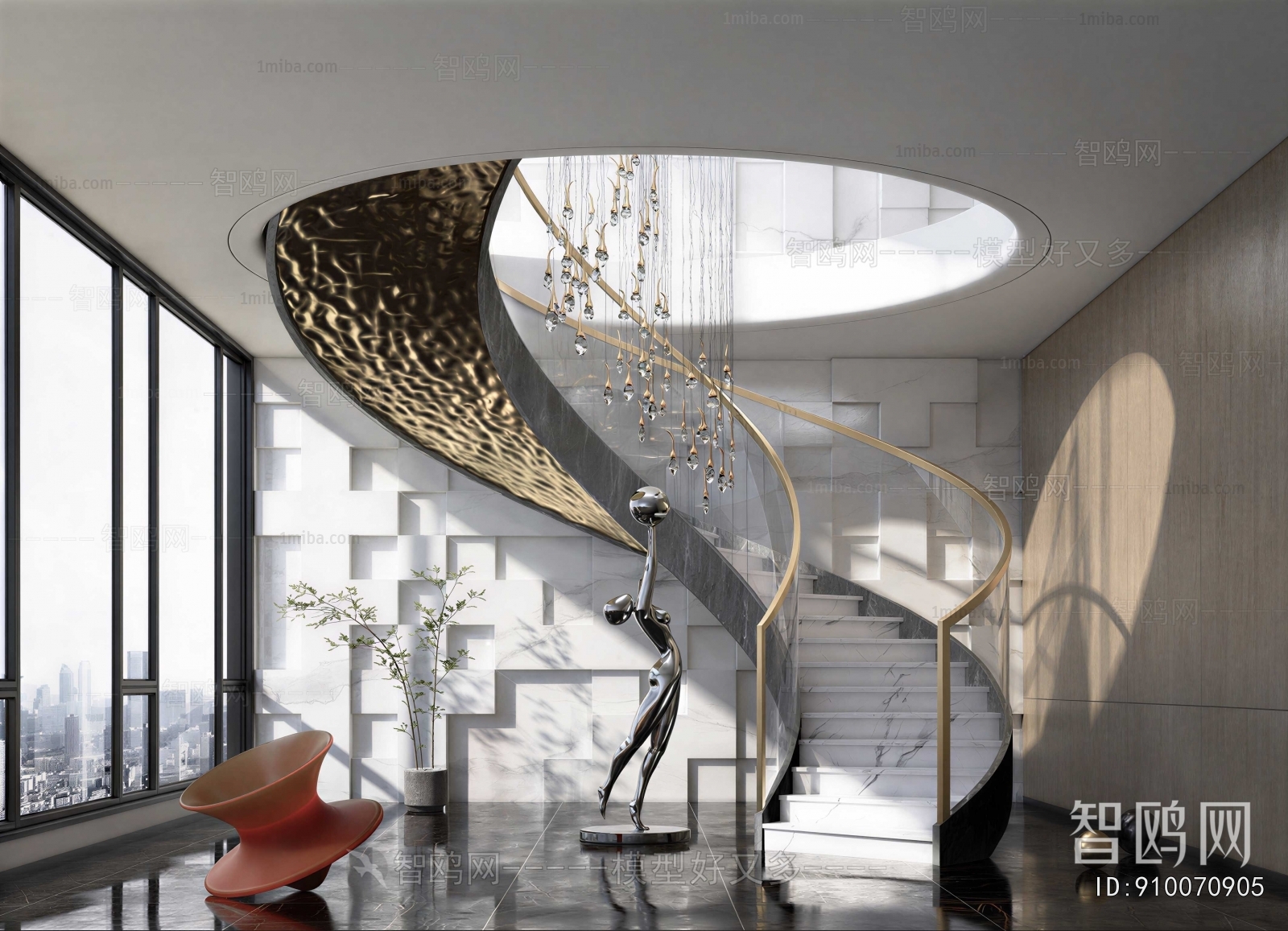 Modern Stairwell