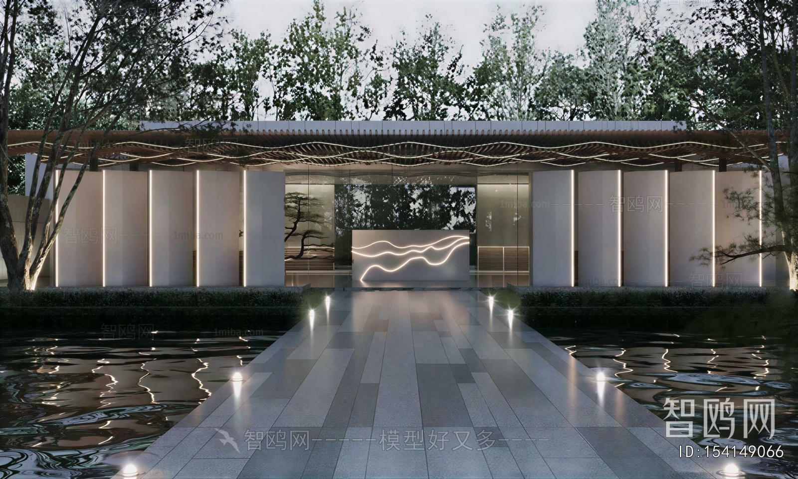 New Chinese Style Facade Element
