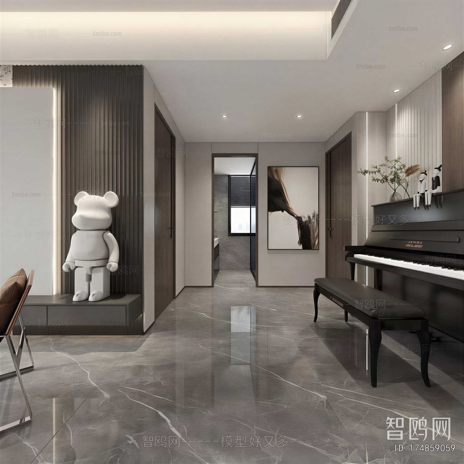 Modern Hallway