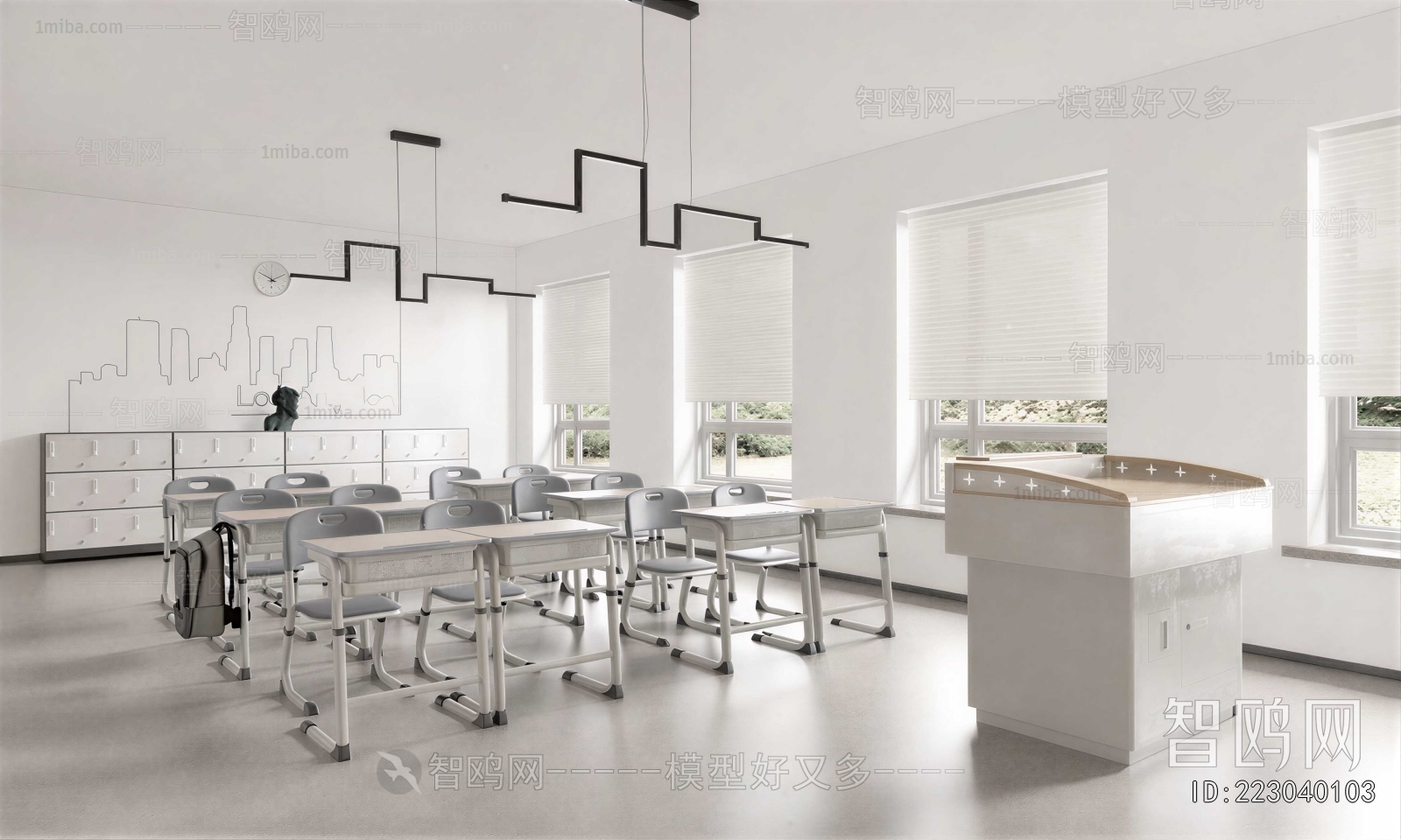 Modern School Classrooms