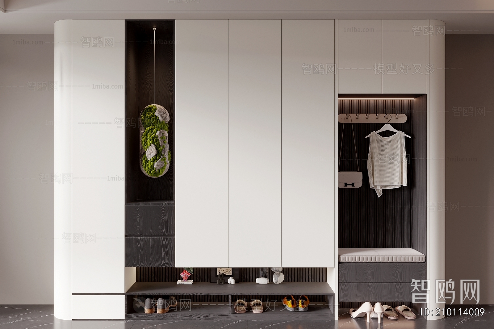 Modern Shoe Cabinet