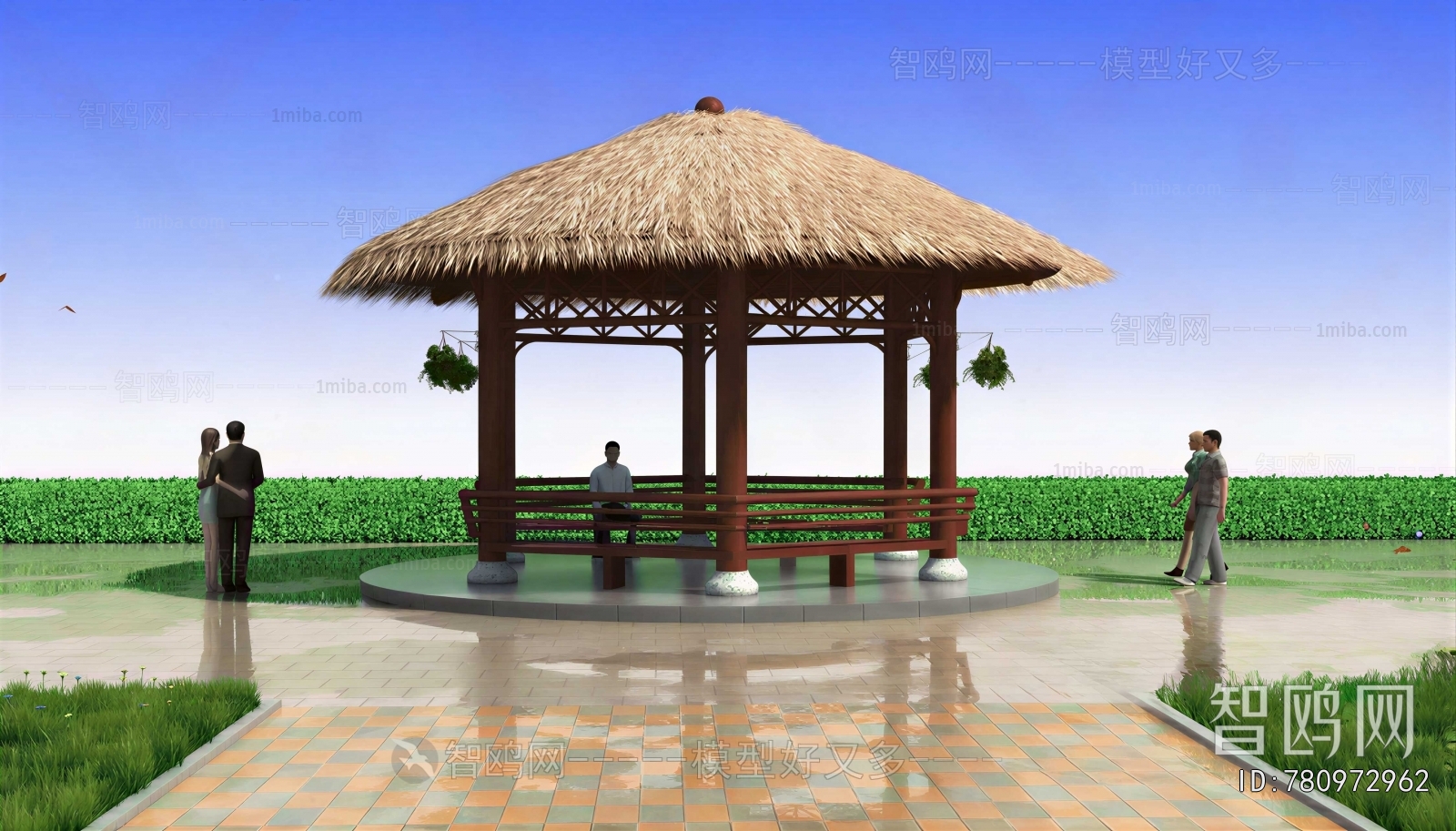 New Chinese Style Pavilion