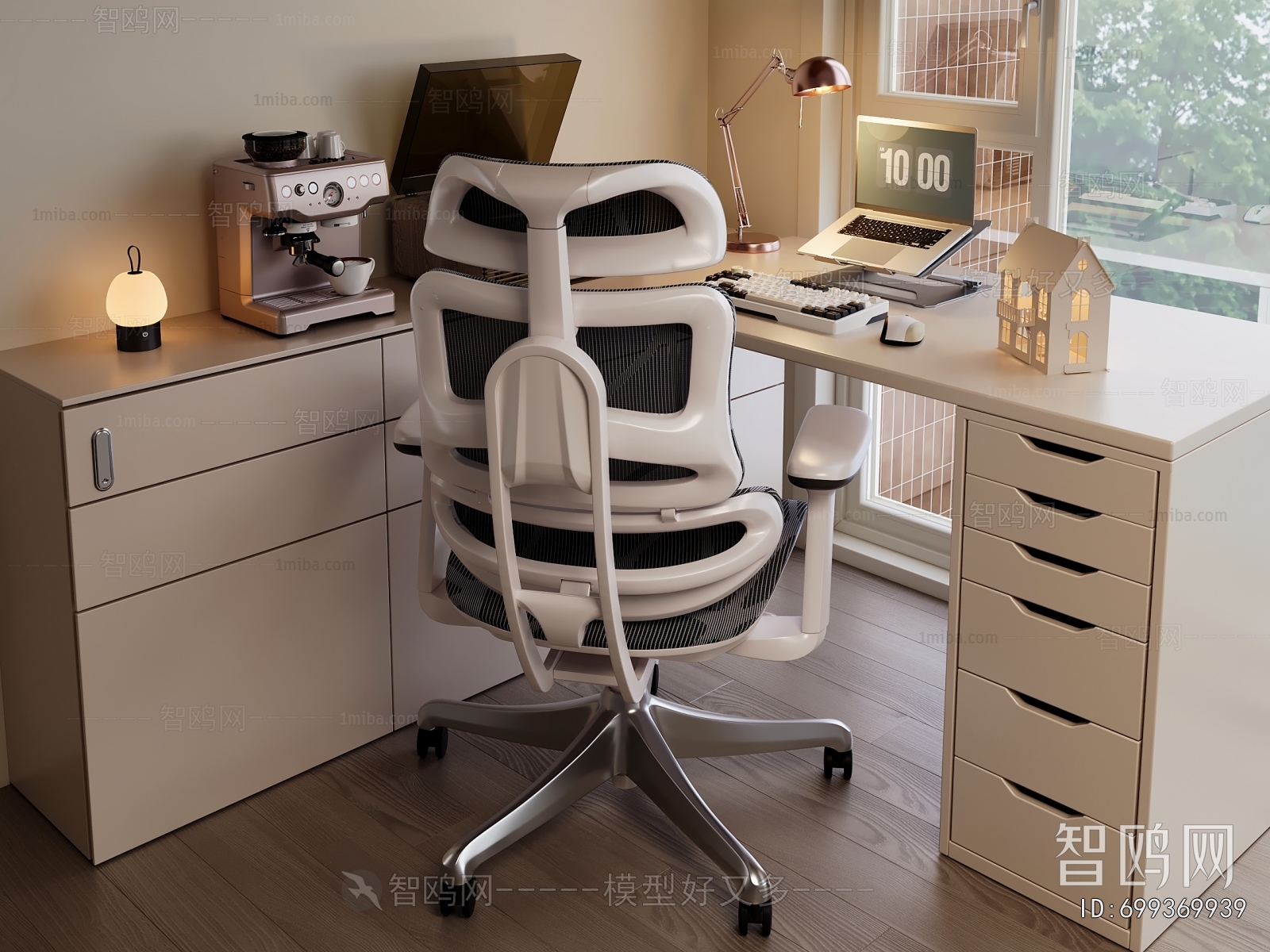 Modern Computer Desk And Chair