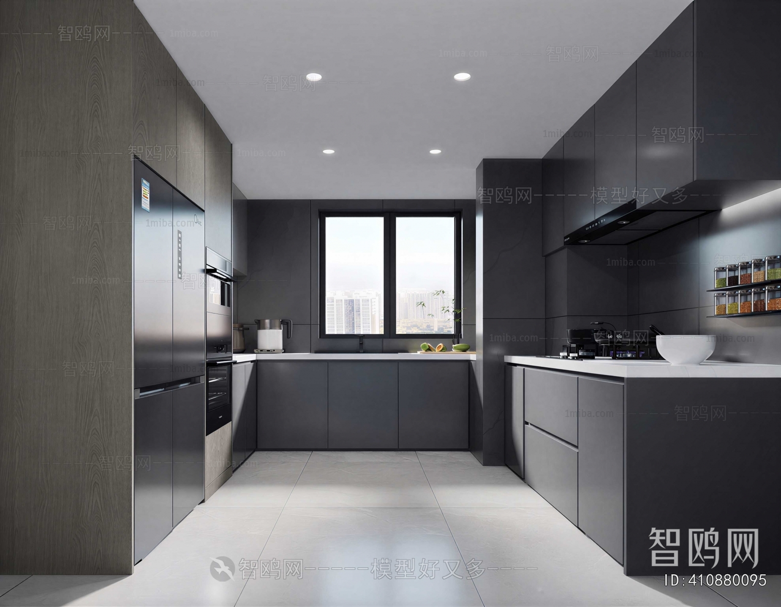 Modern The Kitchen