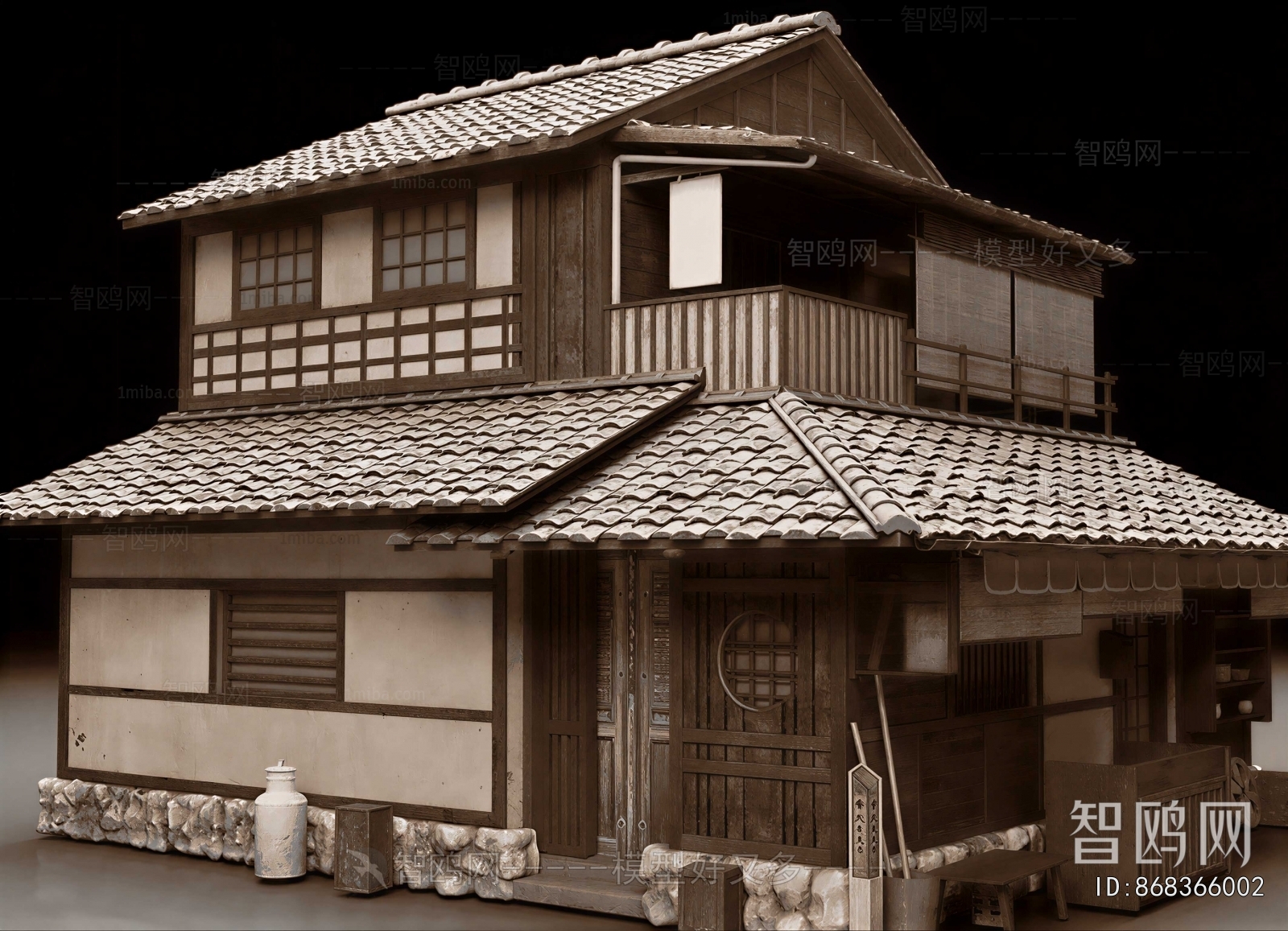 Japanese Style Residential Building