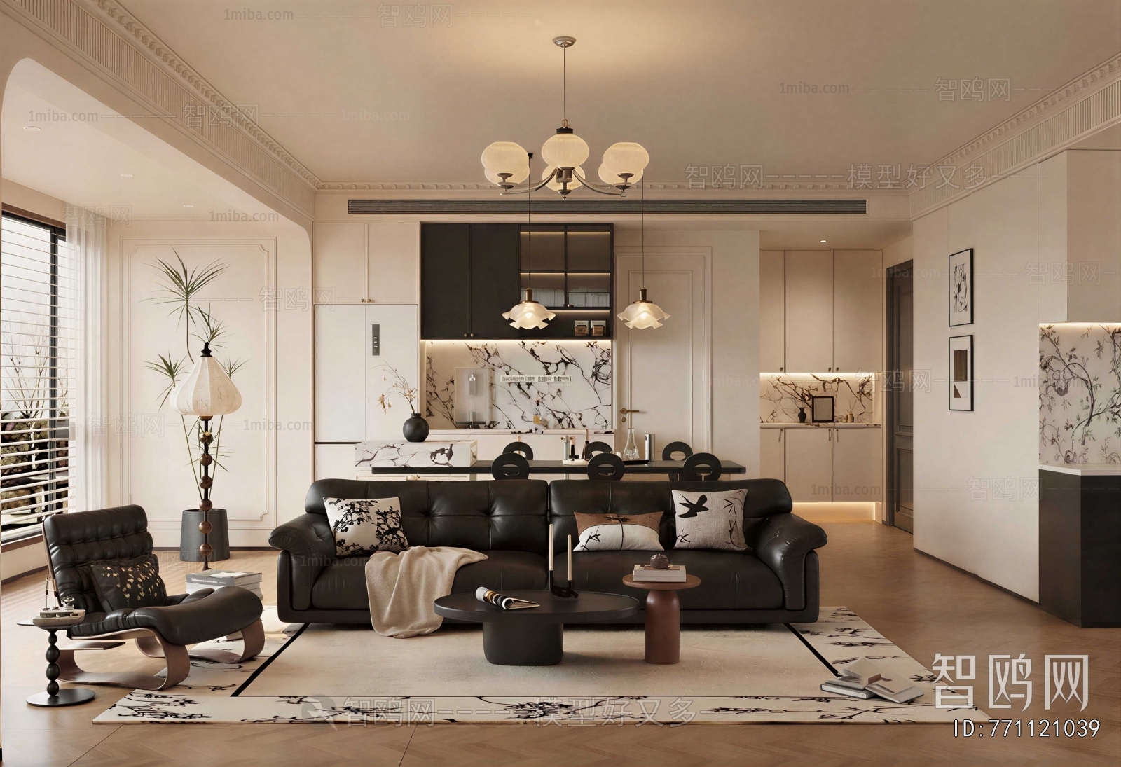 French Style A Living Room