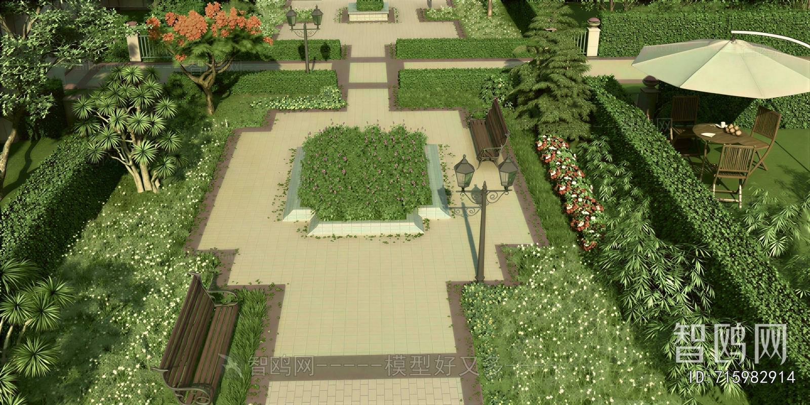 Chinese Style Courtyard/landscape