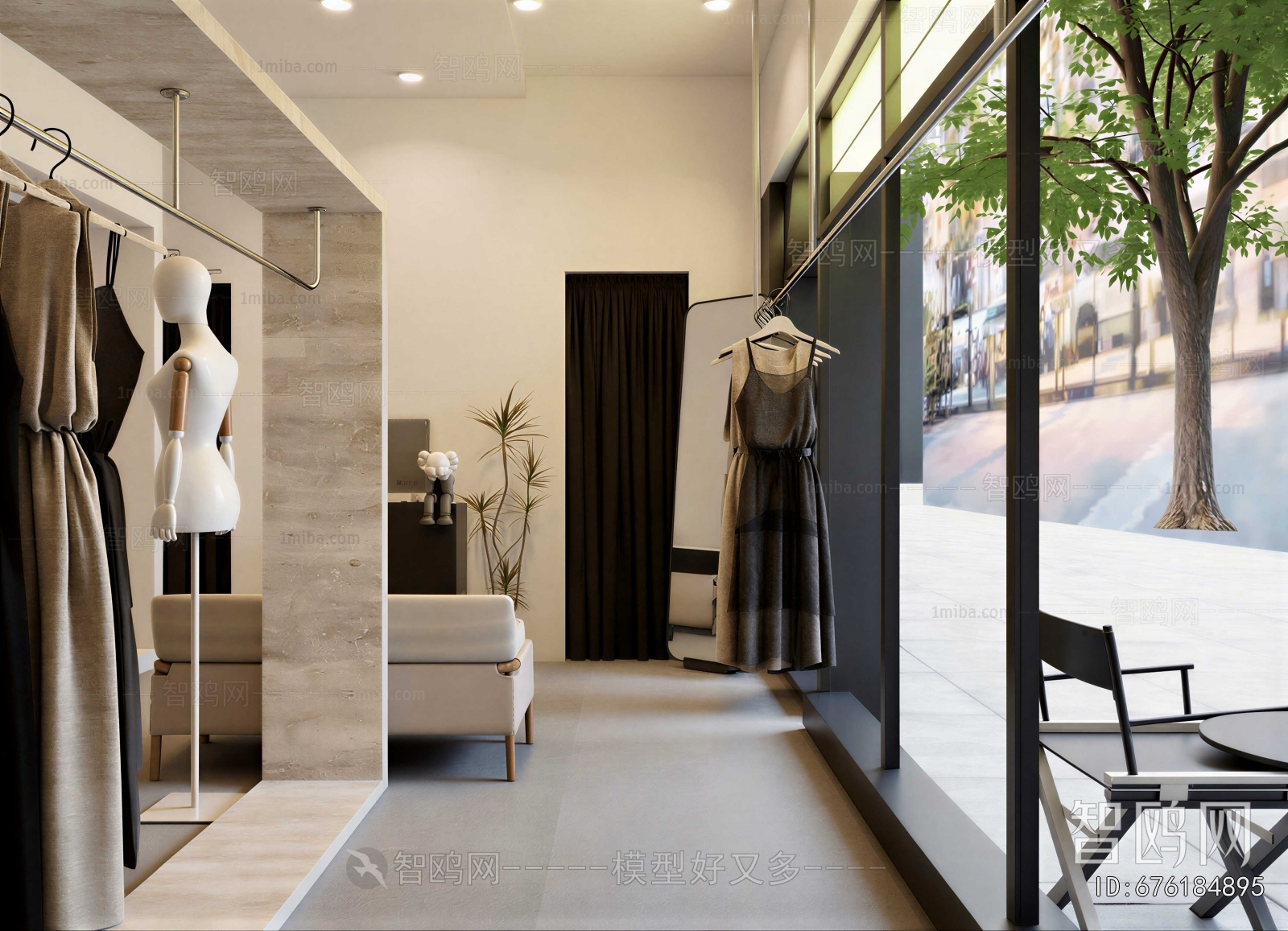 Modern Clothing Store