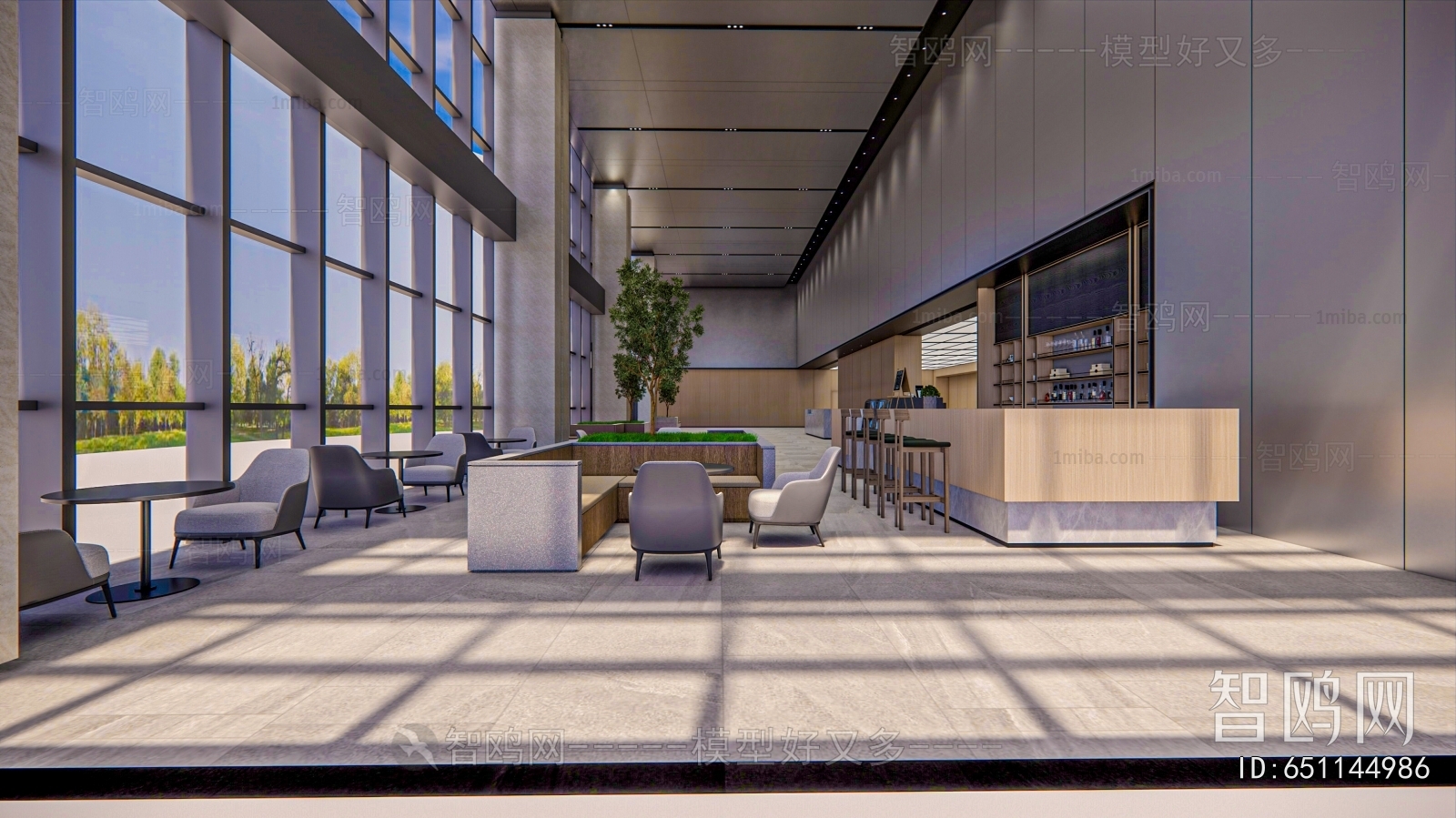 Modern Office Rest Area
