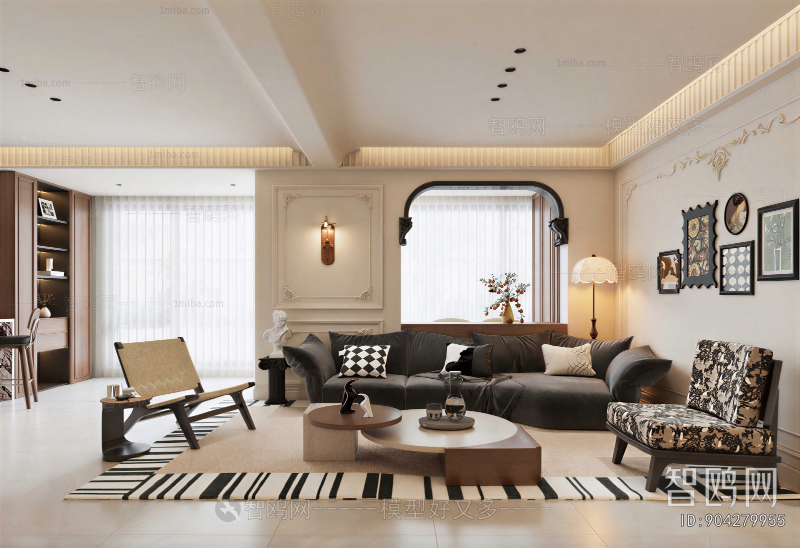 French Style A Living Room