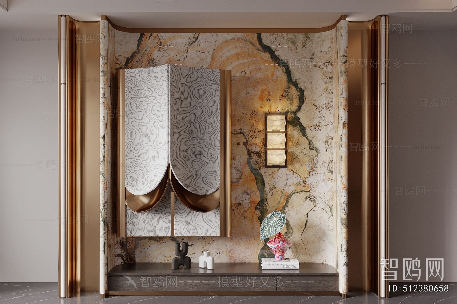 Modern Entrance Cabinet