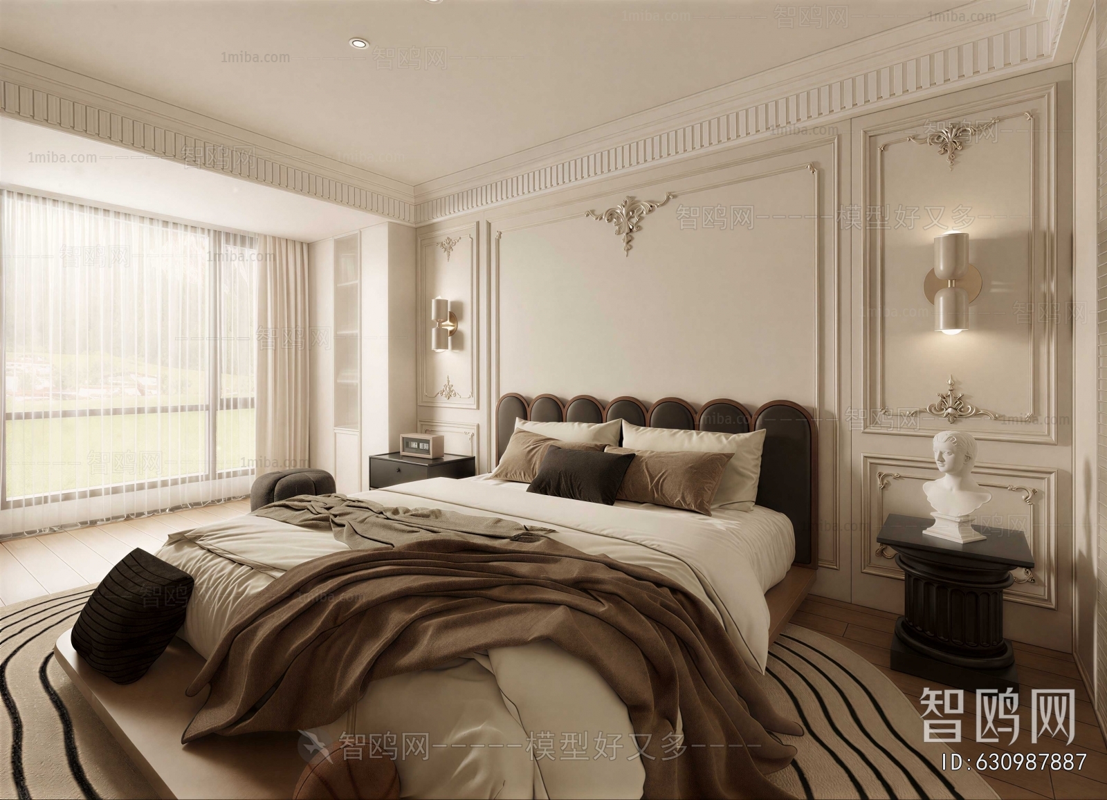 European Style Bedroom