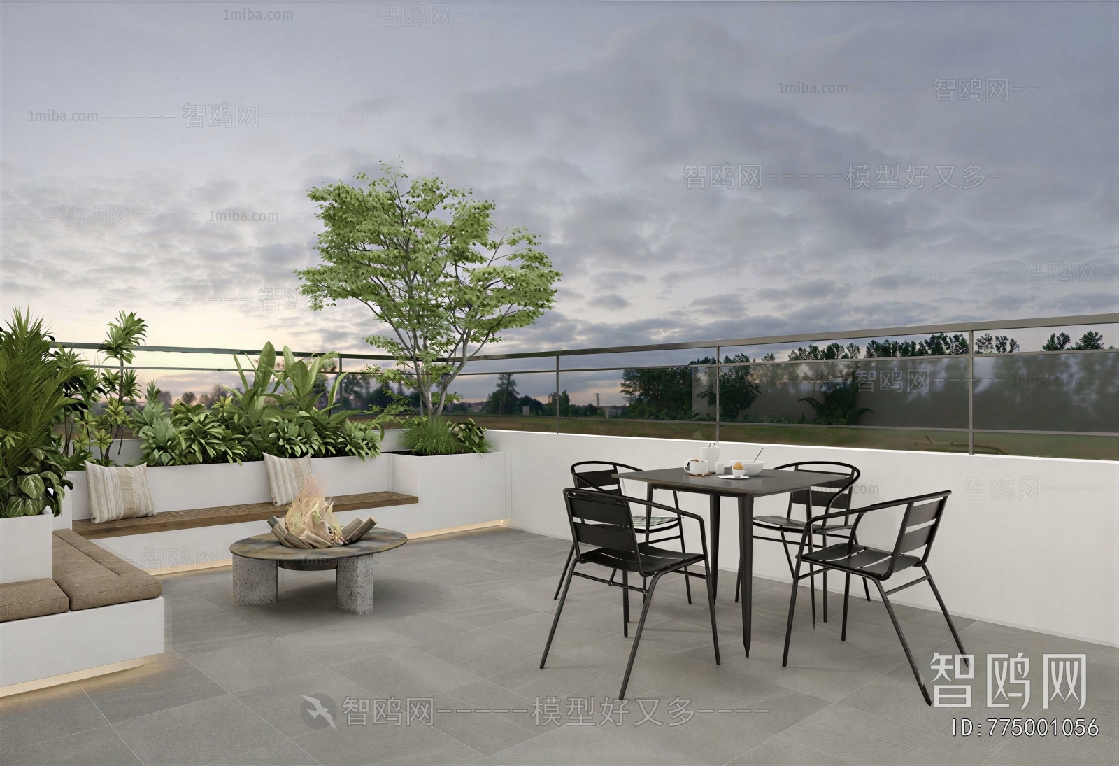 Modern Terrace