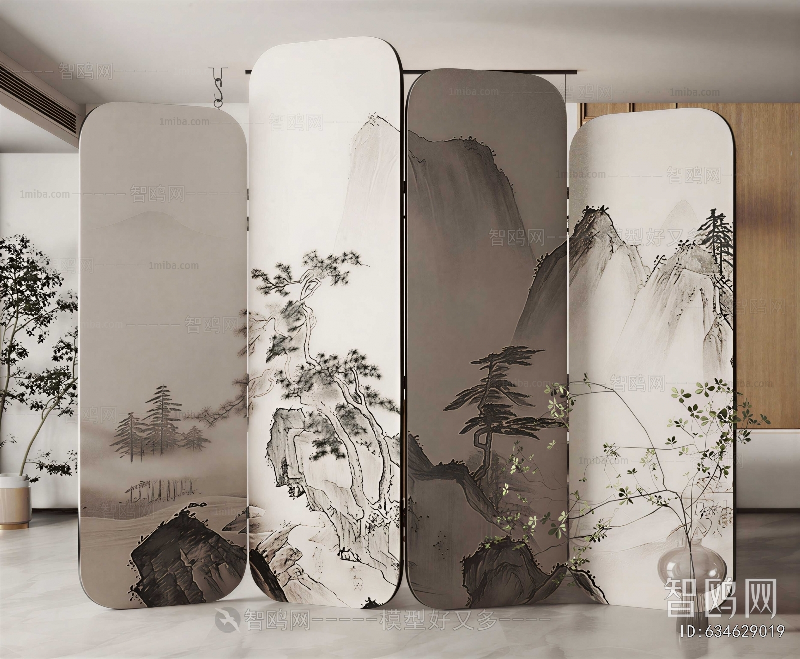 New Chinese Style Partition