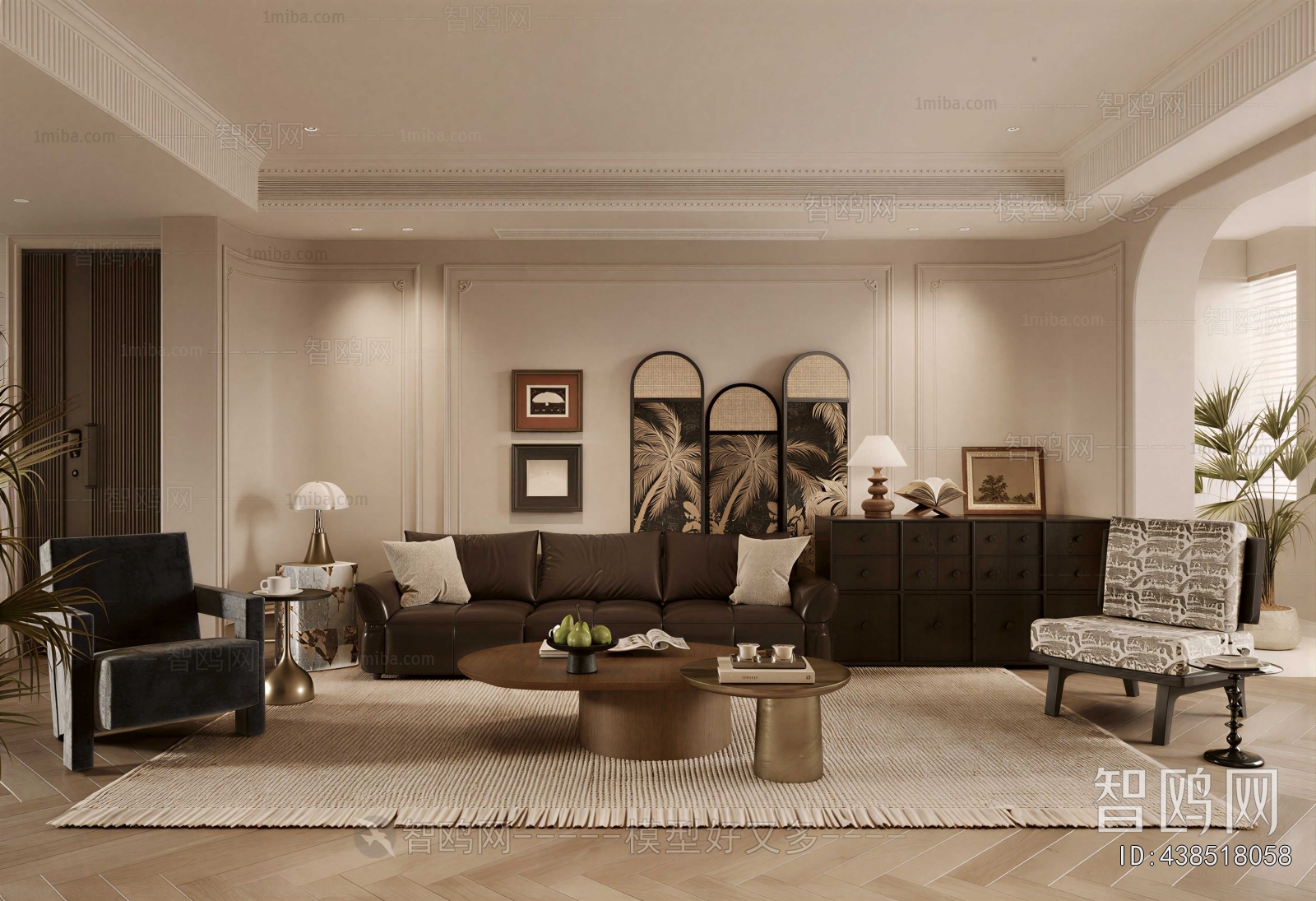 French Style A Living Room