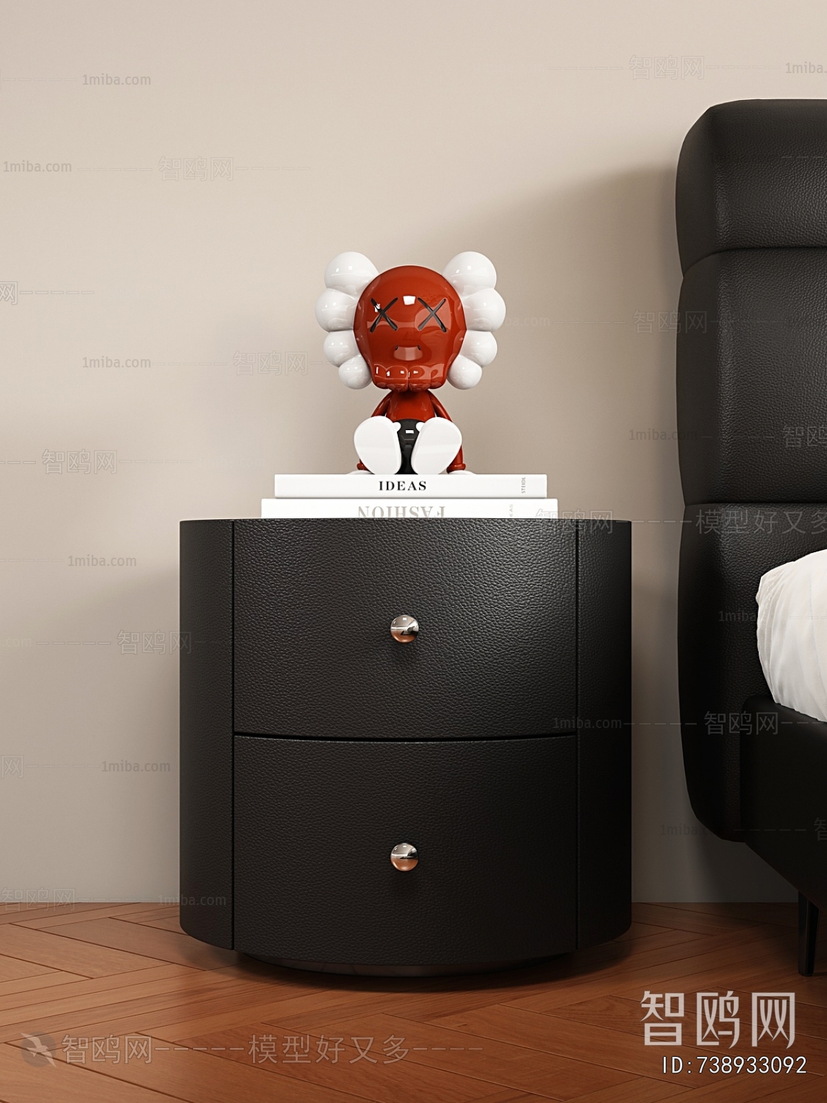 Modern Bedside Cupboard
