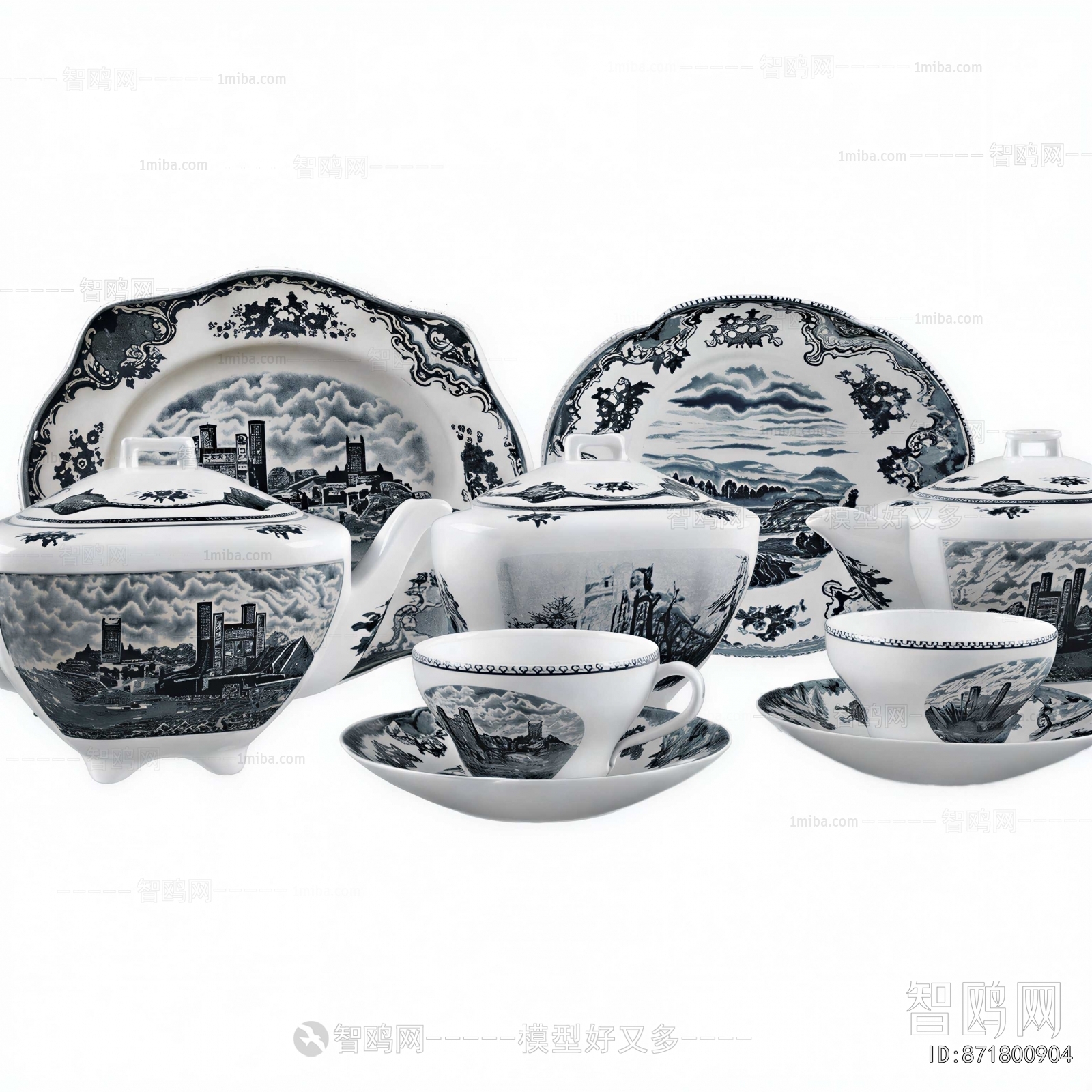 European Style Tea Set