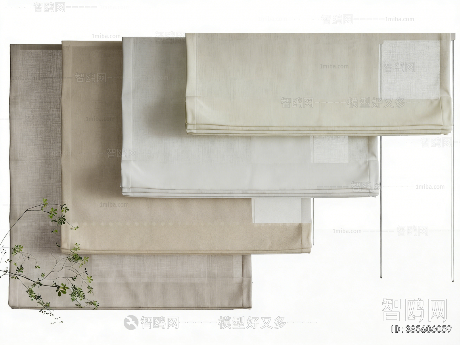 Modern Roman Curtain