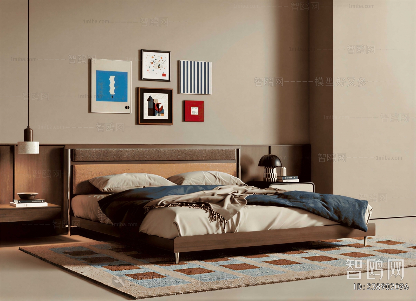 Modern Double Bed