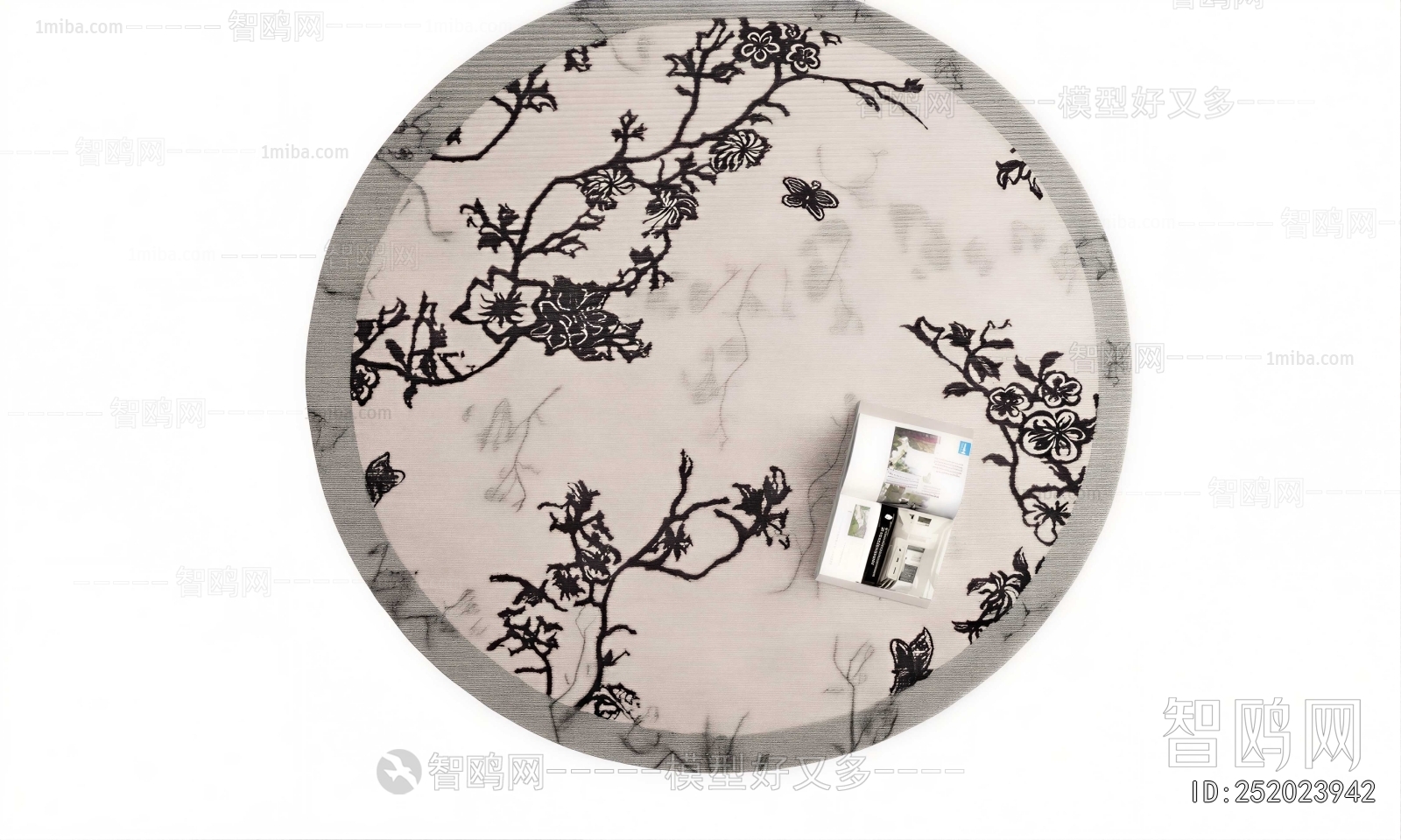 French Style Circular Carpet