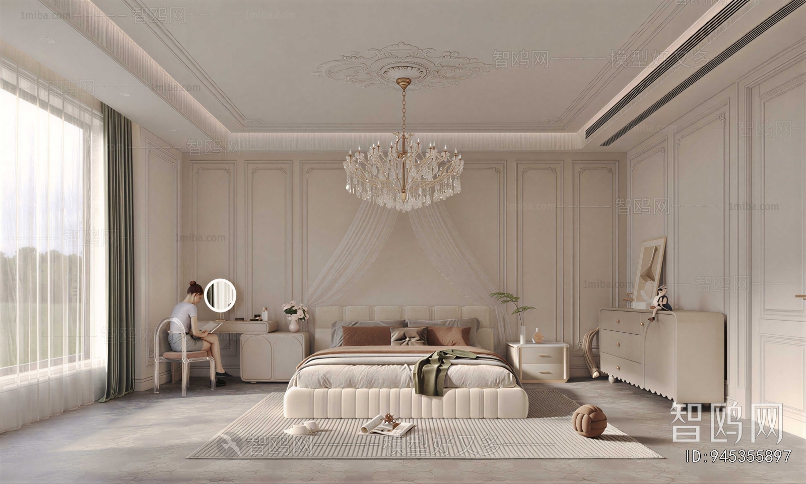 French Style Bedroom
