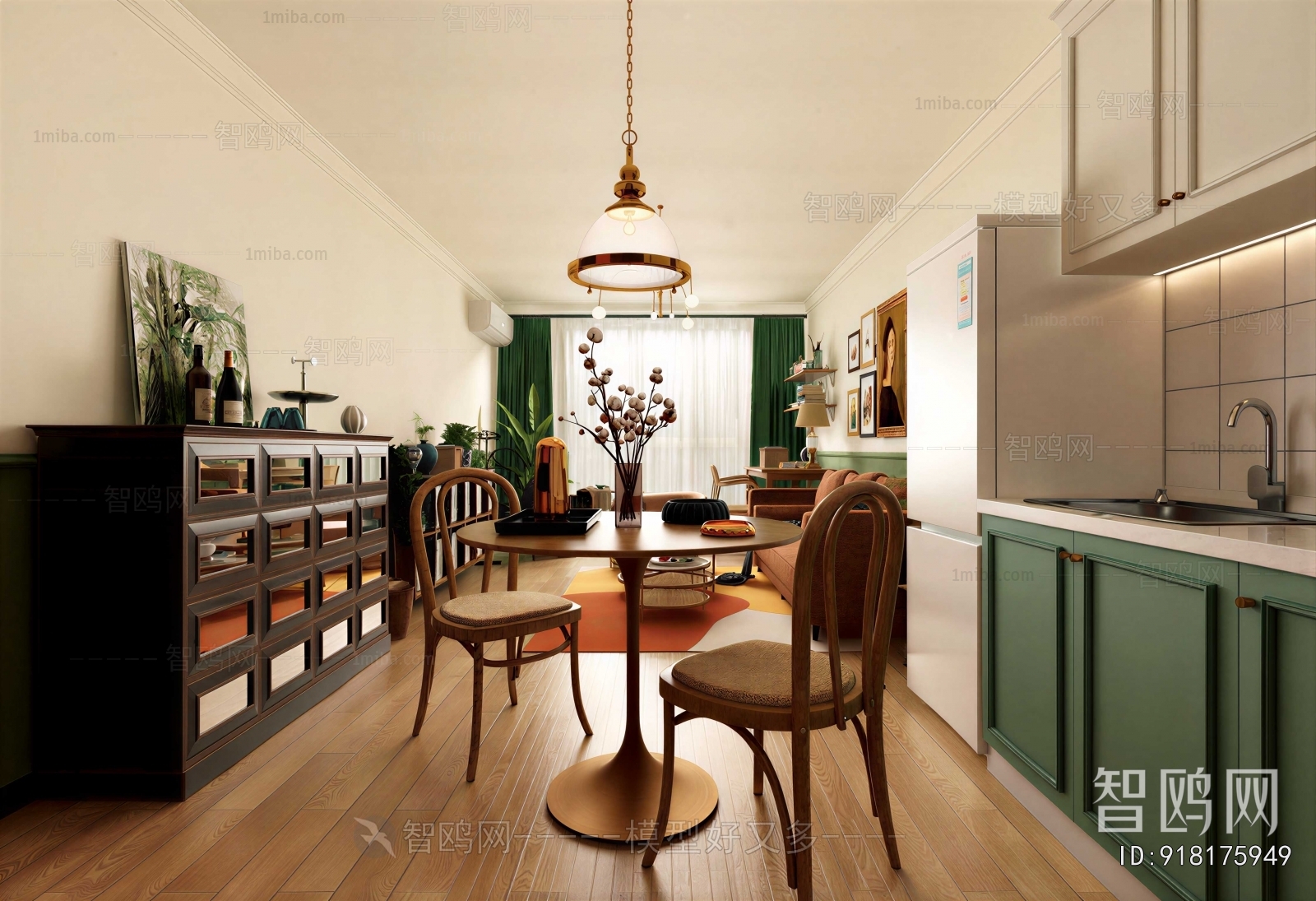 French Style Dining Room