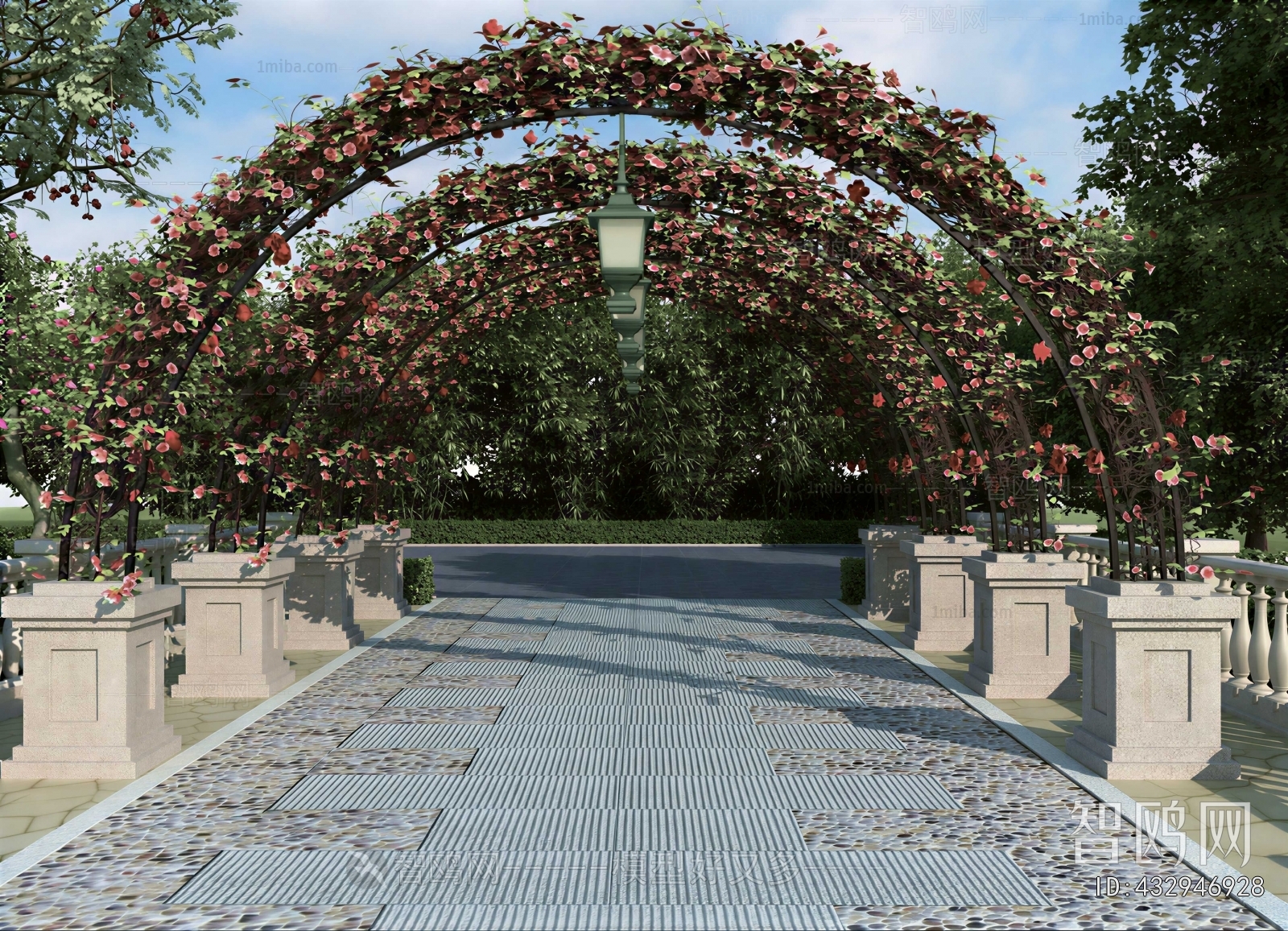 Modern Park Landscape