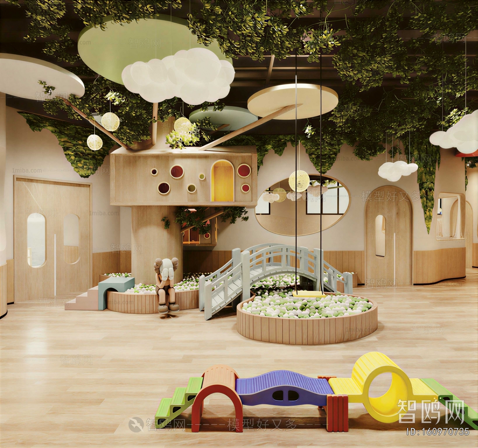 Modern Children's Playroom