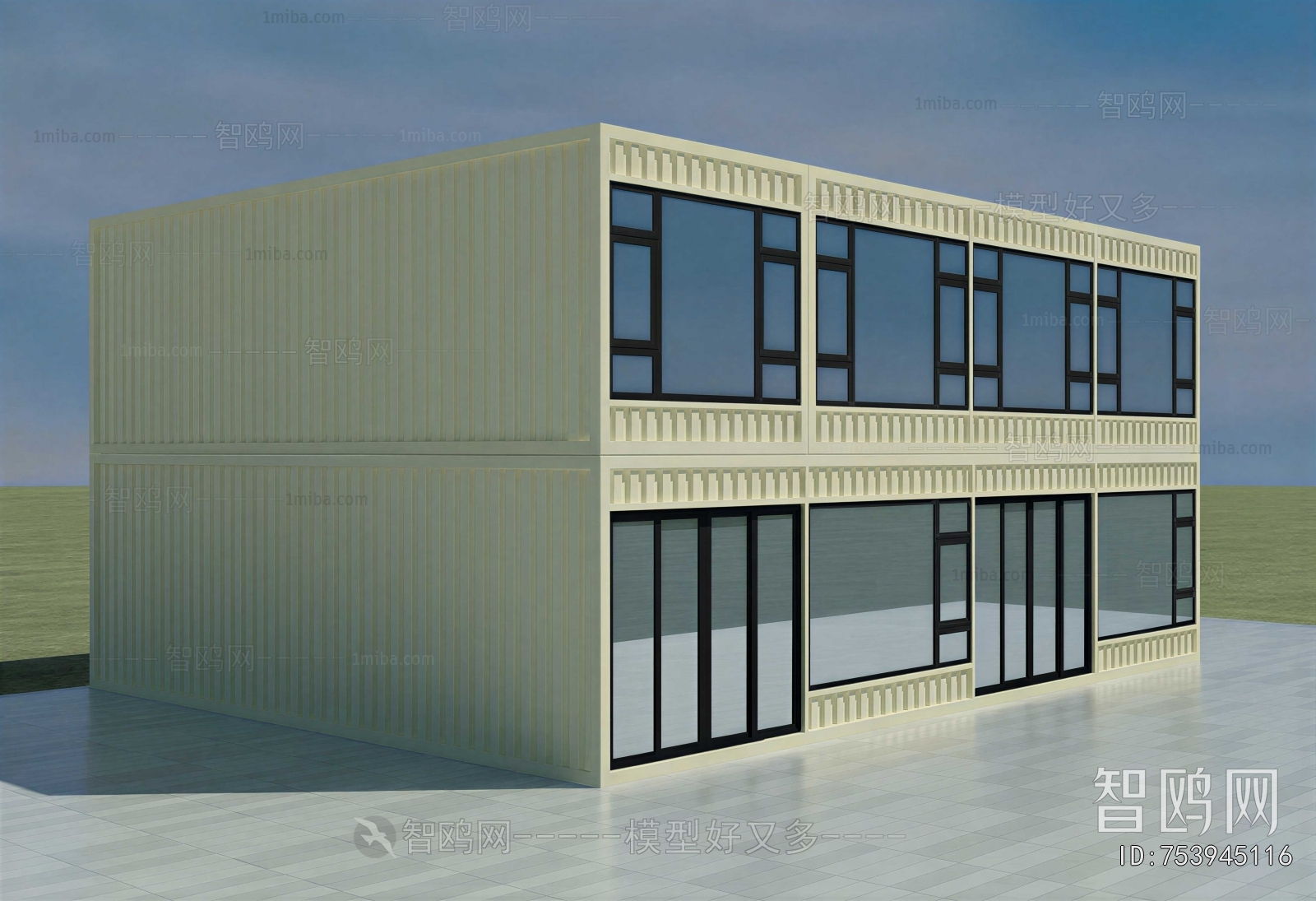 Modern Appearance Of Commercial Building
